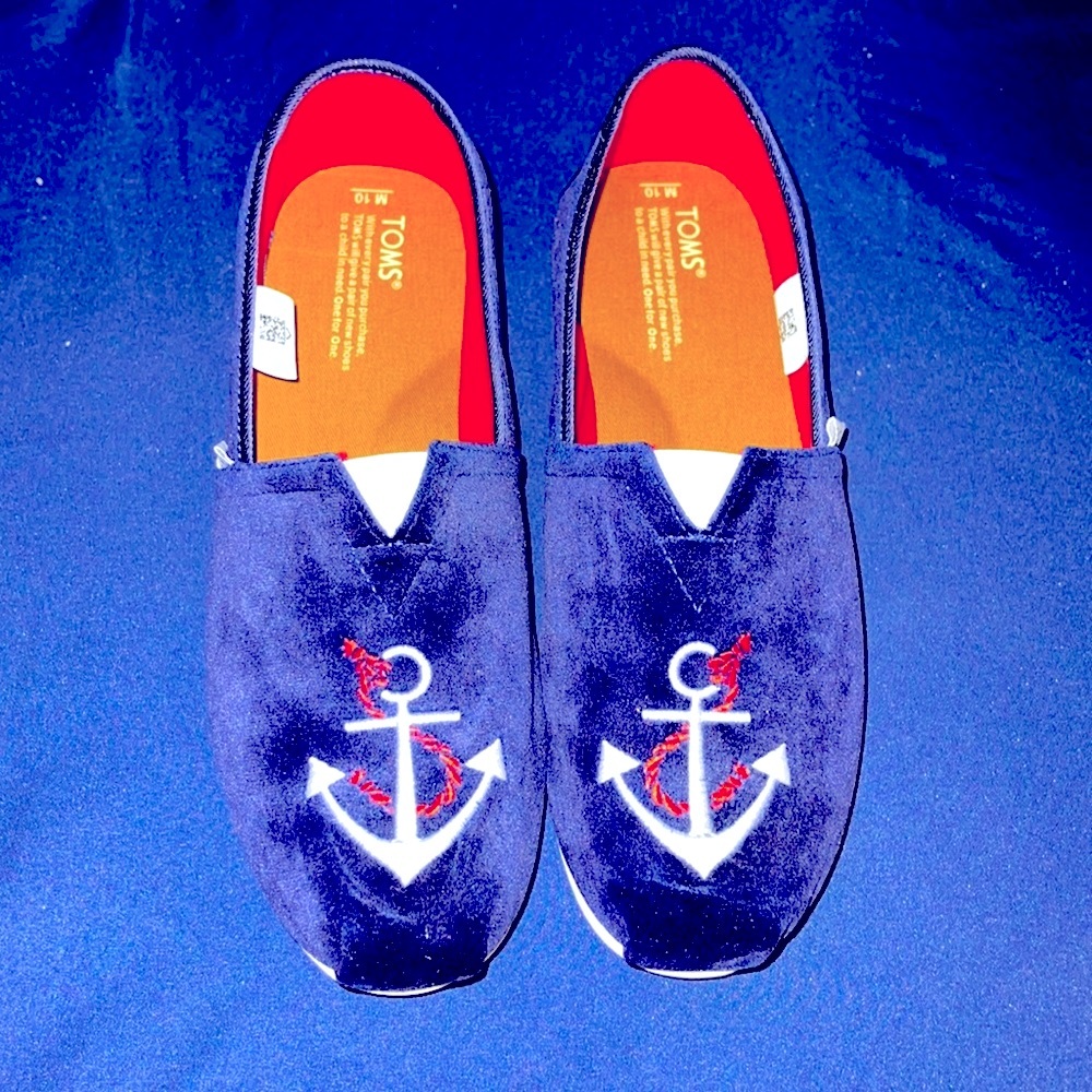 Toms Men’s  Nautical Slip-ons